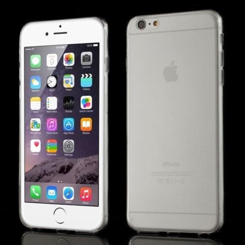 Ultraslim zselés tok iPhone 6s Plus és 6 Plus készülékhez - átlátszó