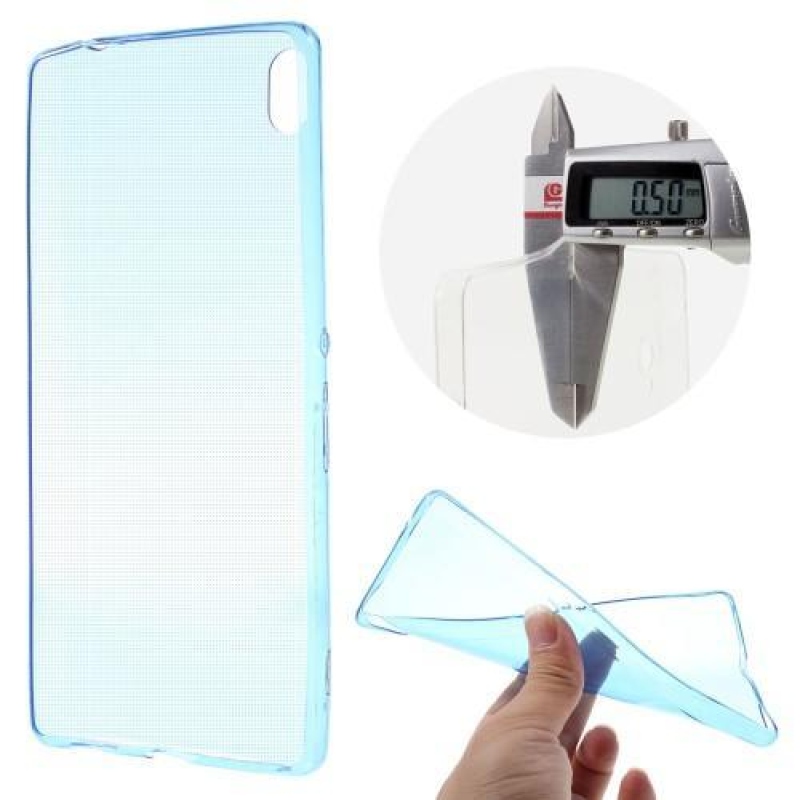 Ultravékony zselés tok Sony Xperia XA Ultra készülékhez - kék