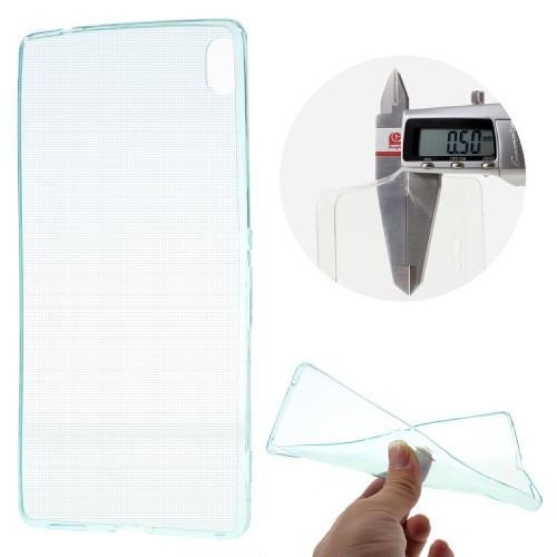 Ultravékony zselés tok Sony Xperia XA Ultra készülékhez - világoskék színben