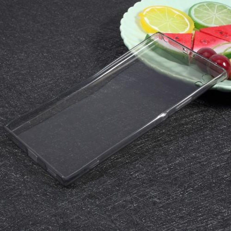 Ultravékony zselés tok Sony Xperia XA1 Ultra készülékhez - szürke