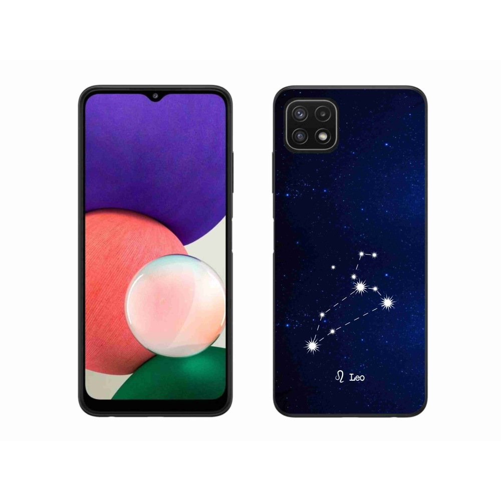 Gél borítás mmCase Samsung Galaxy A22 5G - Lion konstellációhoz