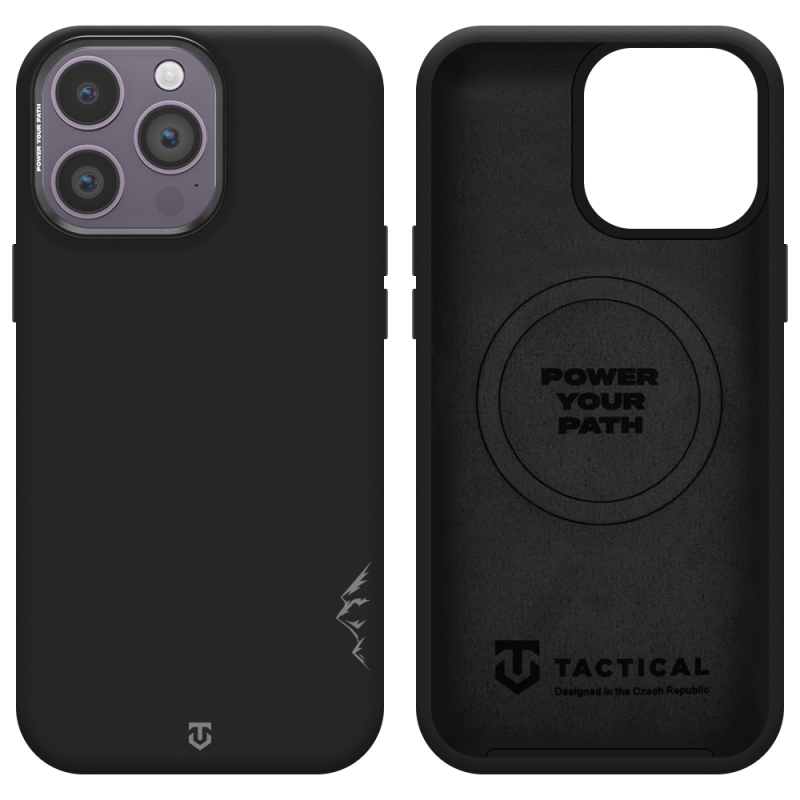 Tactical MagForce Velvet Smoothie 2.0 tok az Apple iPhone 14 Pro Max készülékhez, Asphalt színben