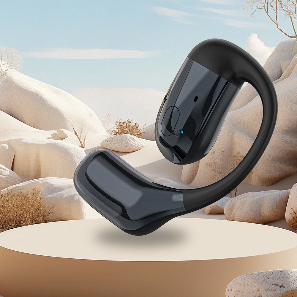 Dudao U4A OWS 5.3 Bluetooth headset mindkét fülhöz - fekete