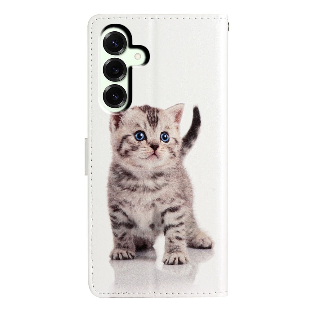 Egyedi könyv tok Samsung Galaxy A27-hez - cica