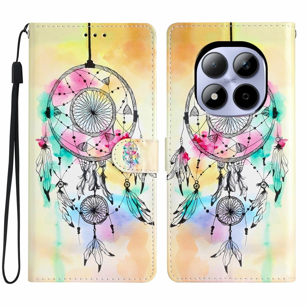 Egyedi könyv tok a Xiaomi Redmi Note 15 Pro 5G-hez - álomfogó