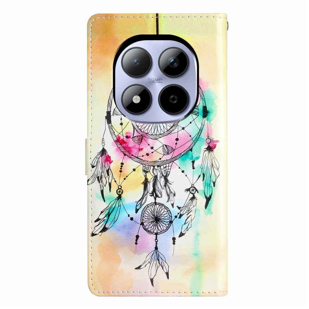 Egyedi könyv tok a Xiaomi Redmi Note 15 Pro 5G-hez - álomfogó