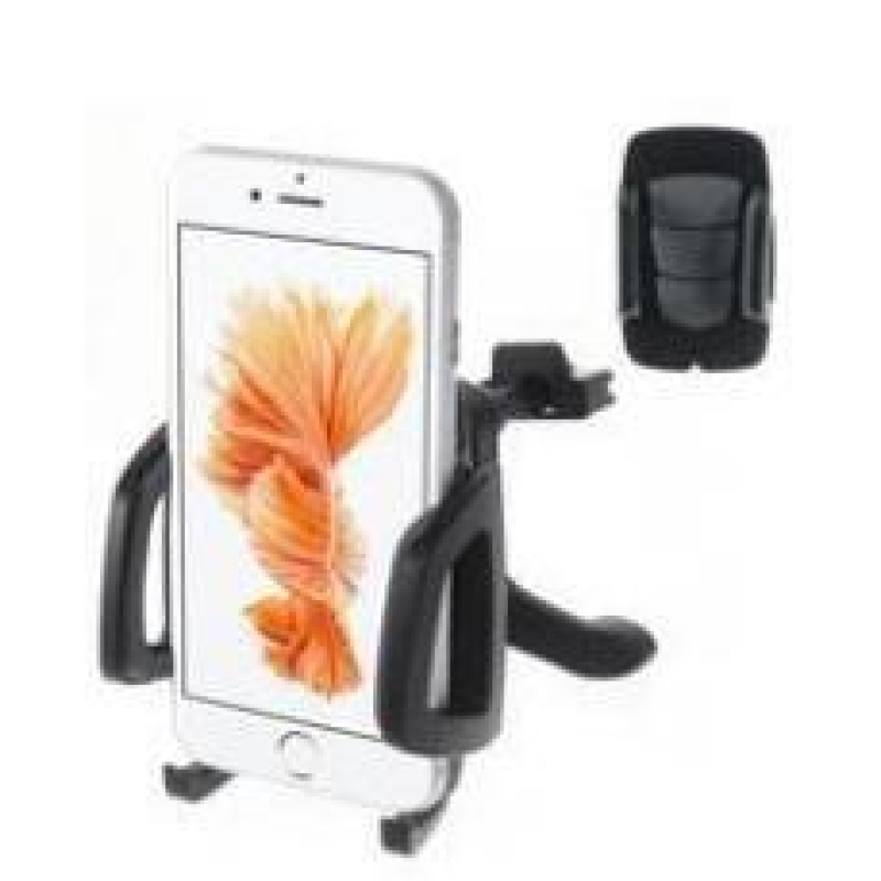 Univerzális ventilátoros autós tartó mobiltelefonokhoz - szürke