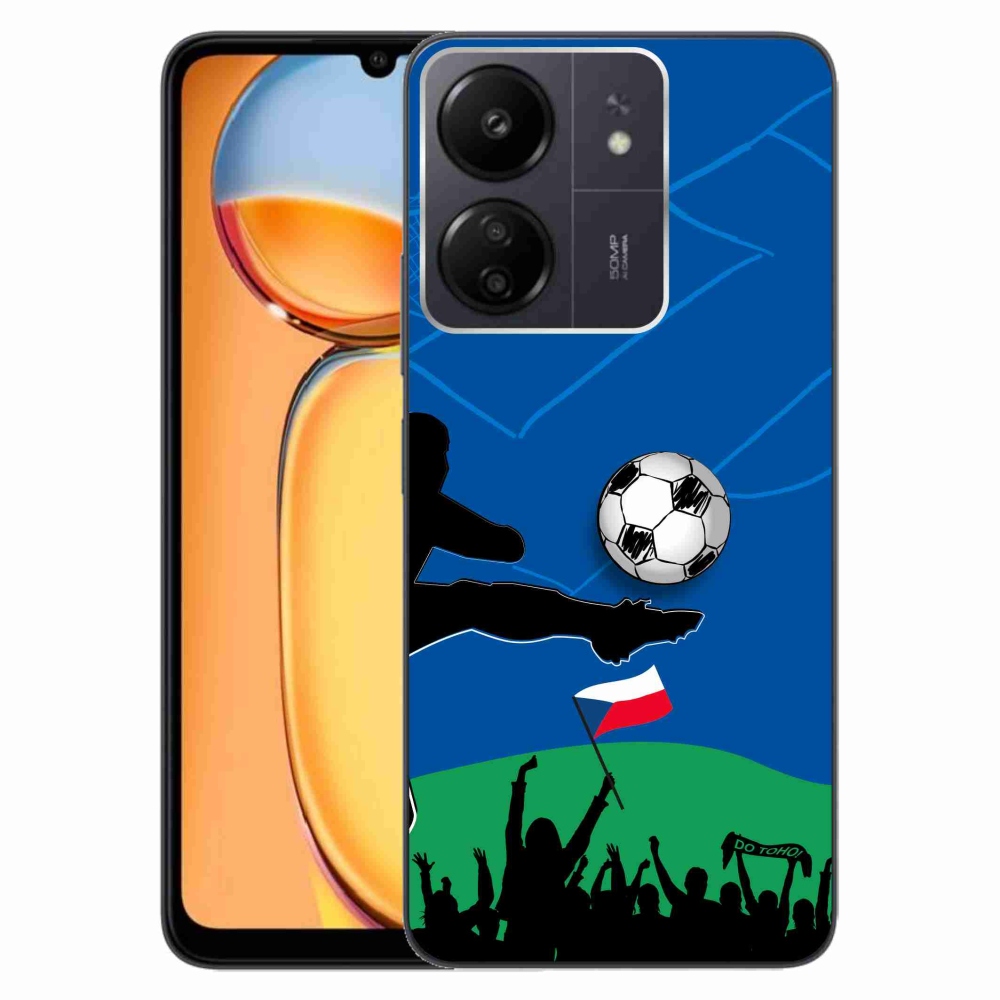 Gél borítás mmCase a Xiaomi Poco C65/Redmi 13C - futballszurkolók számára