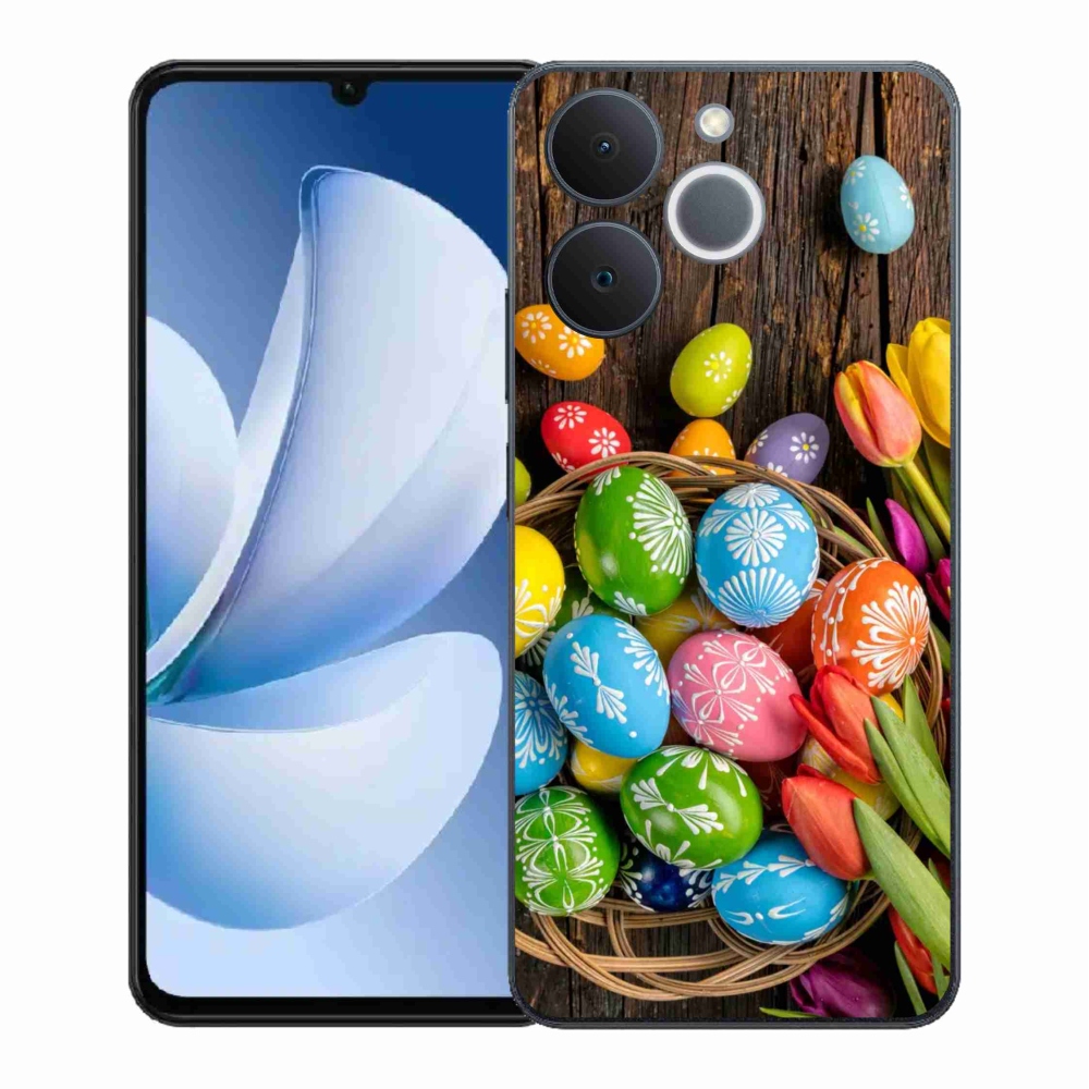 Gél borítás mmCase a Realme Note 70T számára - Húsvéti tojás