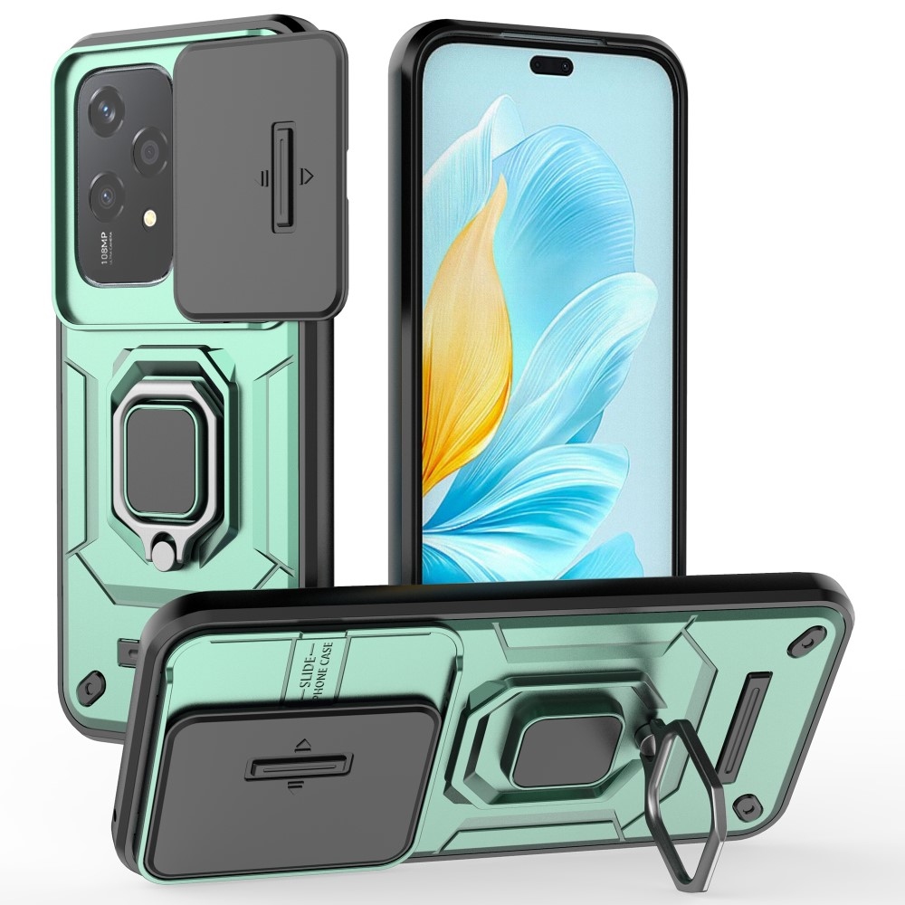 Lencseálló hibrid borítás a Honor 200 Lite 5G készülékhez - zöld