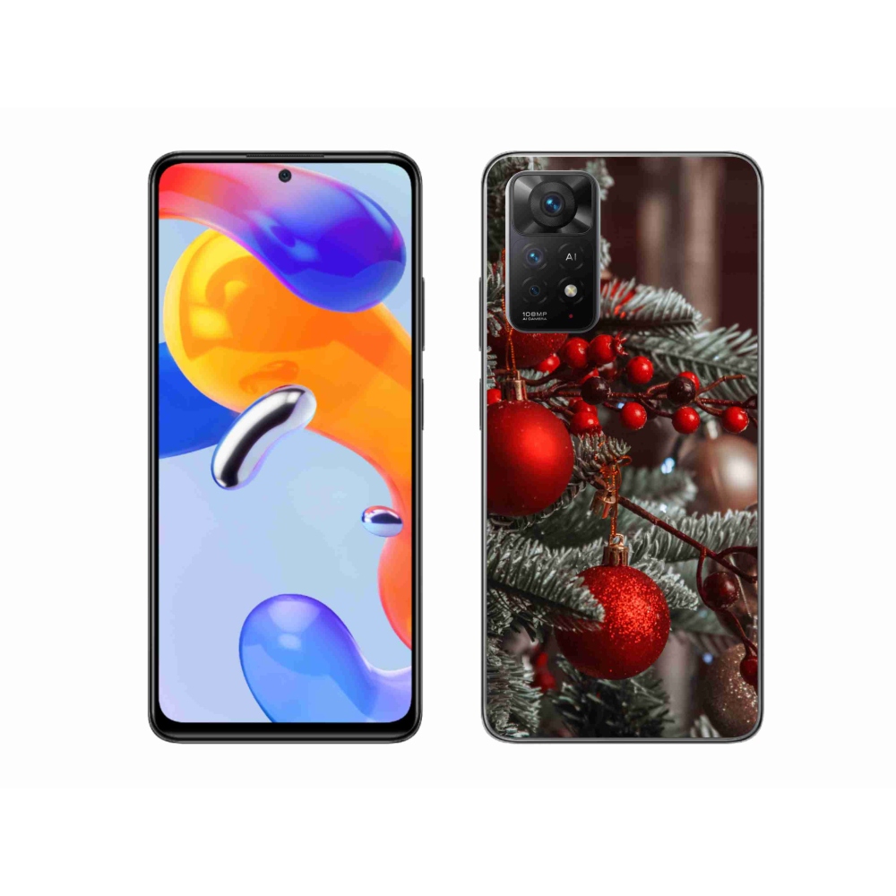 Gél borítás mmCase a Xiaomi Redmi Note 11 Pro 4G/5G számára - karácsonyi dekorációk 2