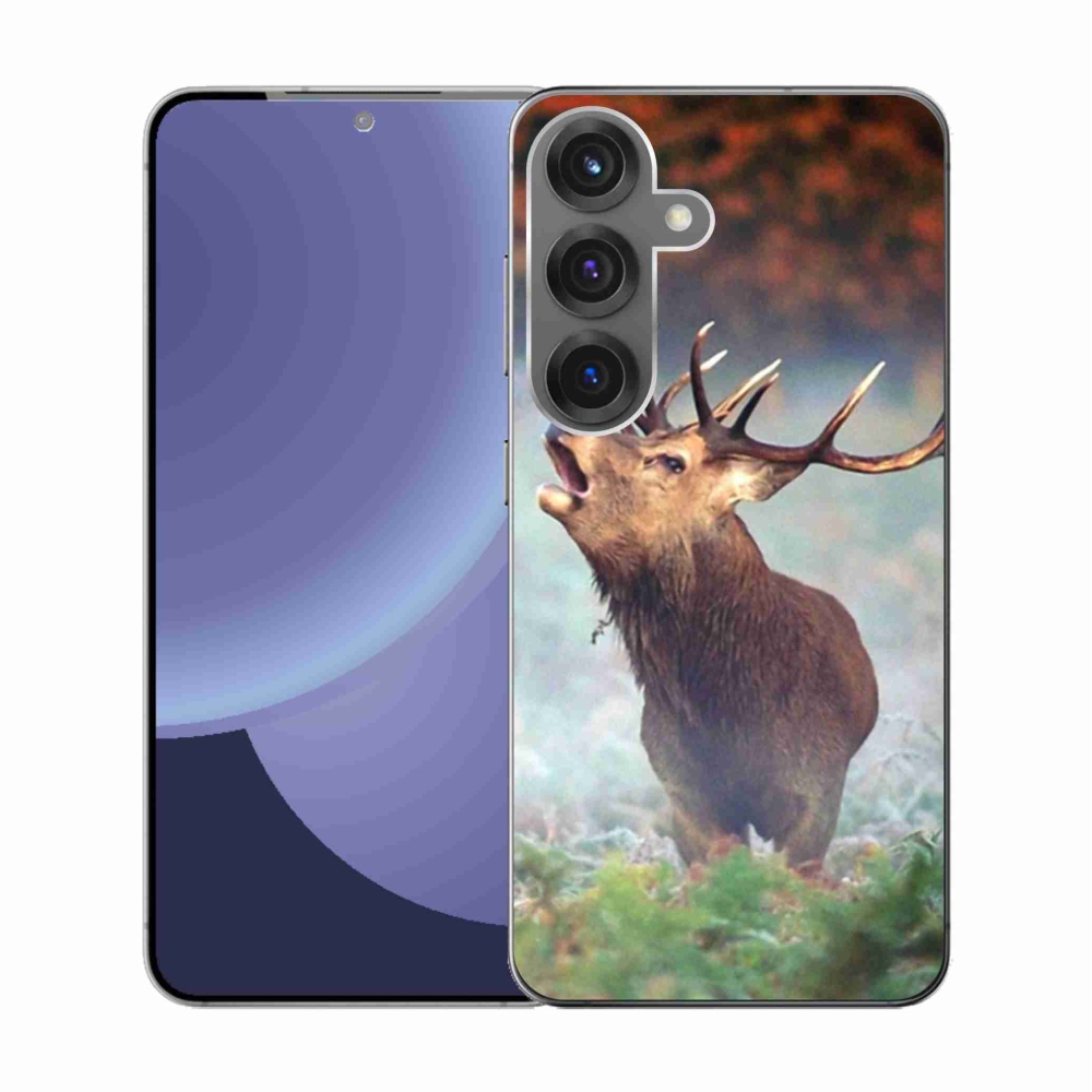 Zselés borítás mmCase Samsung Galaxy S25 - szarvas 2