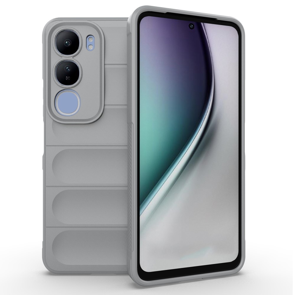 Rugg tartós zselés tok Vivo Y19s készülékhez - világosszürke