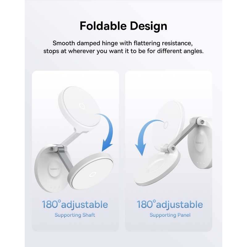 Baseus MagPro mágneses összecsukható tartó Cluster Fehér