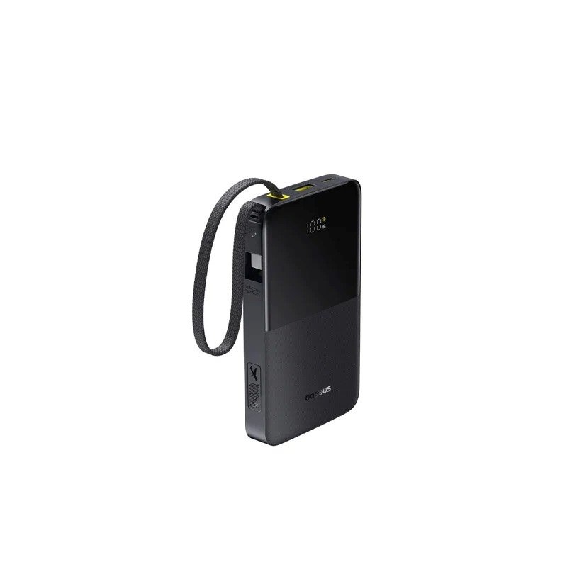 Baseus EnerFill FC51 Bipow 2 Pro 22,5 W-os hordozható akkumulátor, 10 000 mAh, Cosmic Black