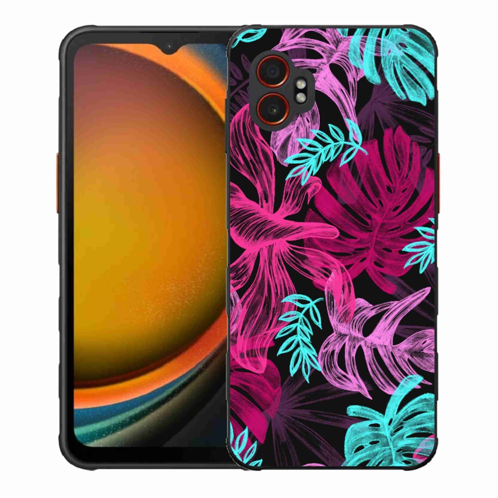 Zselés borítás mmCase Samsung Galaxy Xcover 7 Pro - virágok 1