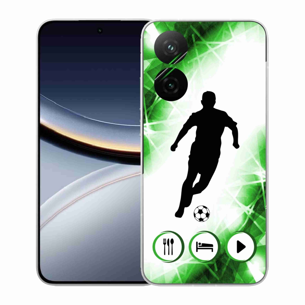 Gél borítás mmCase a Xiaomi Poco F7 5G számára - focista