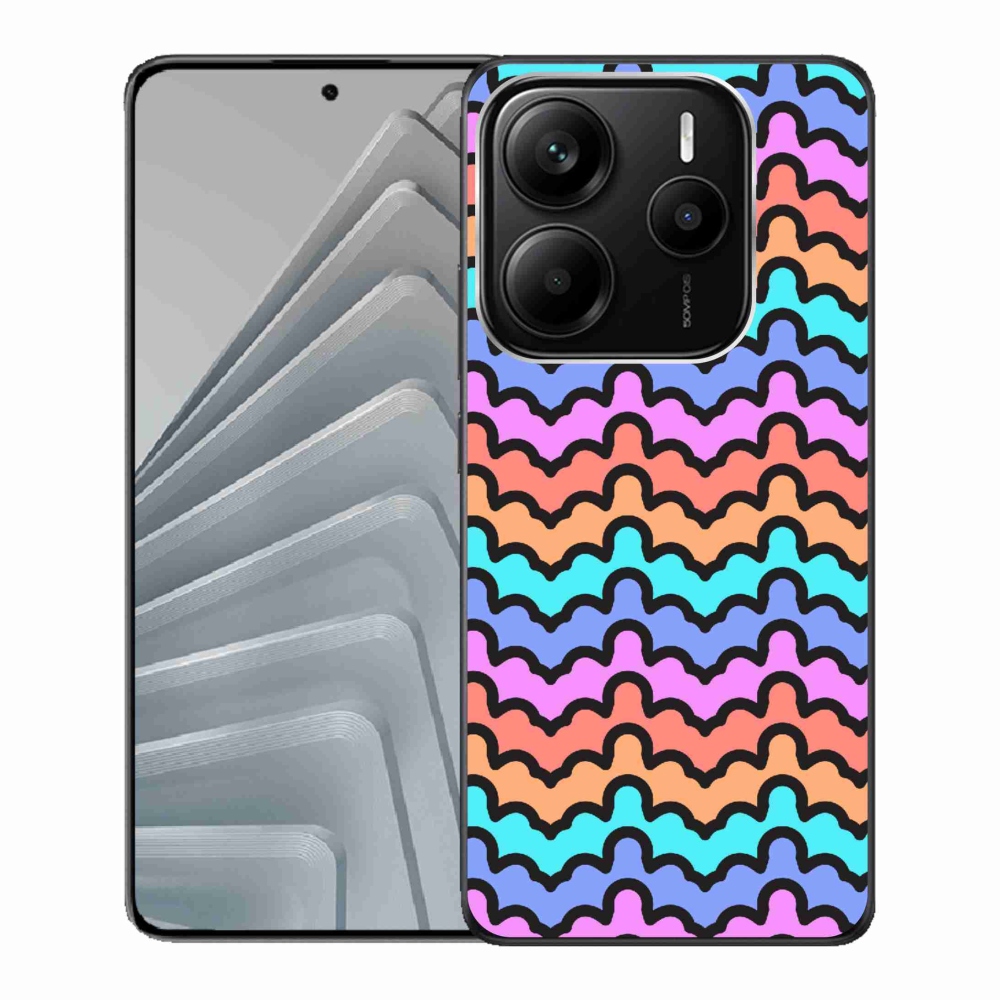 Gél borítás mmCase a Xiaomi Redmi Note 14 5G számára - absztrakt motívum 30