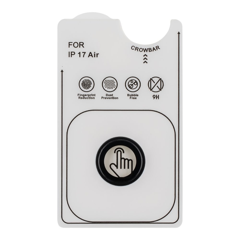 Csomagolás:ME lencsevédő Apple iPhone 17 Air Fekete