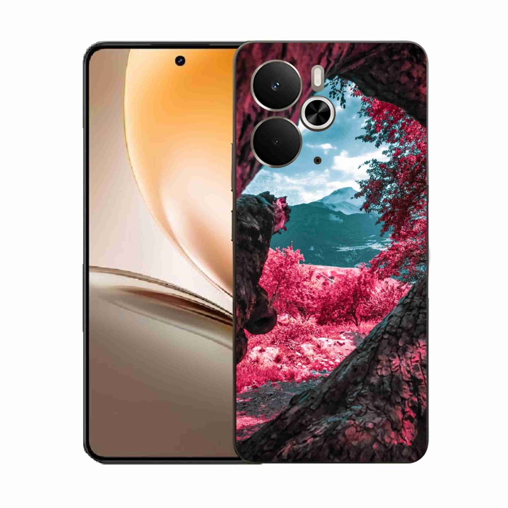 Gél borító mmCase a Realme 14 5G/14T 5G készülékhez - hegyi kilátás
