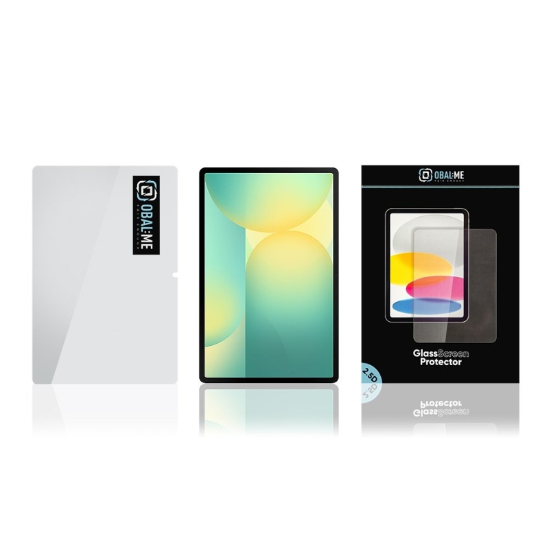 CSOMAG:ME 2.5D edzett üveg Samsung Galaxy Tab S10 Lite/S9/S9 FE/S10 FE átlátszóhoz