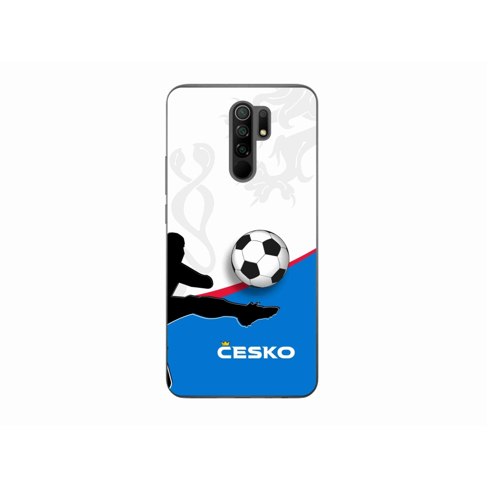 Gél borítás mmCase a Xiaomi Redmi 9 - futball Csehország 3
