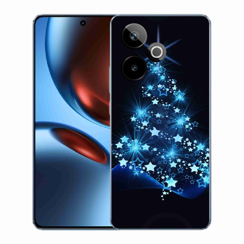 Gél borítás mmCase a Realme GT 7 5G/GT 7T 5G - Karácsonyfa számára