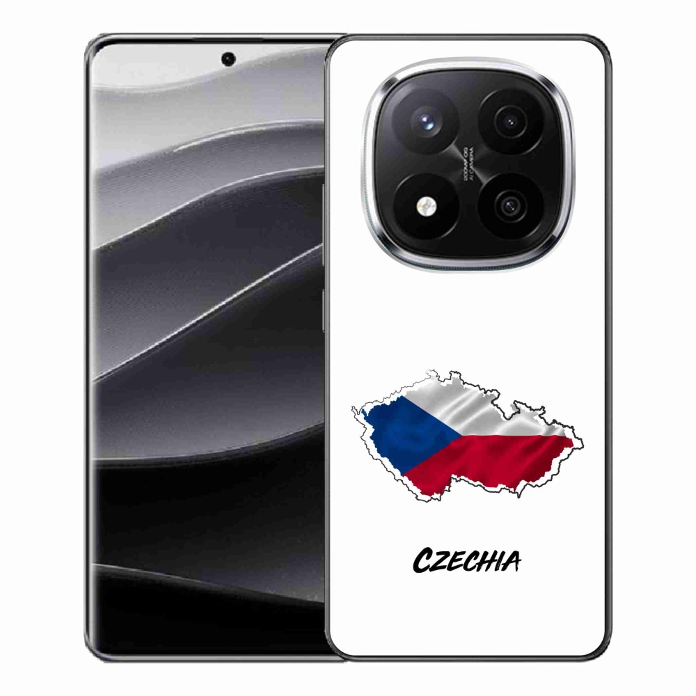 Gél borítás mmCase a Xiaomi Redmi Note 14 Pro+ 5G - Csehország fehér háttérhez