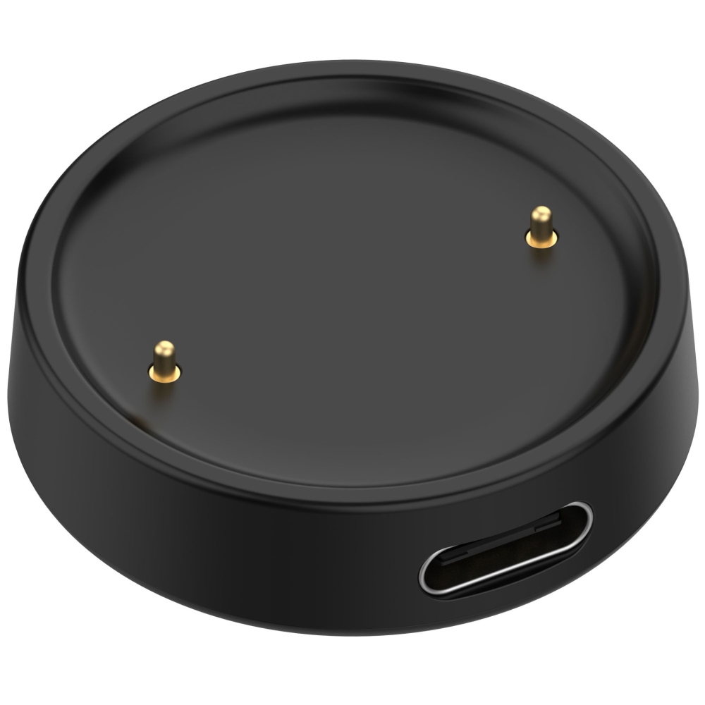 USB-A töltőkábel az Amazfit Active 2/Bip 6 készülékhez, 1 m – fekete