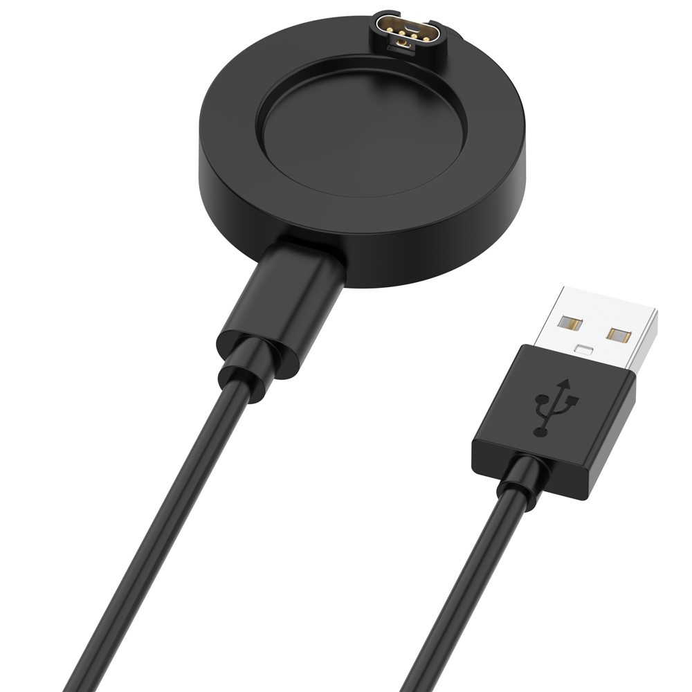 USB-A töltőkábel a Garmin Forerunner 570 42 mm / 47 mm készülékhez, 1 m – fekete