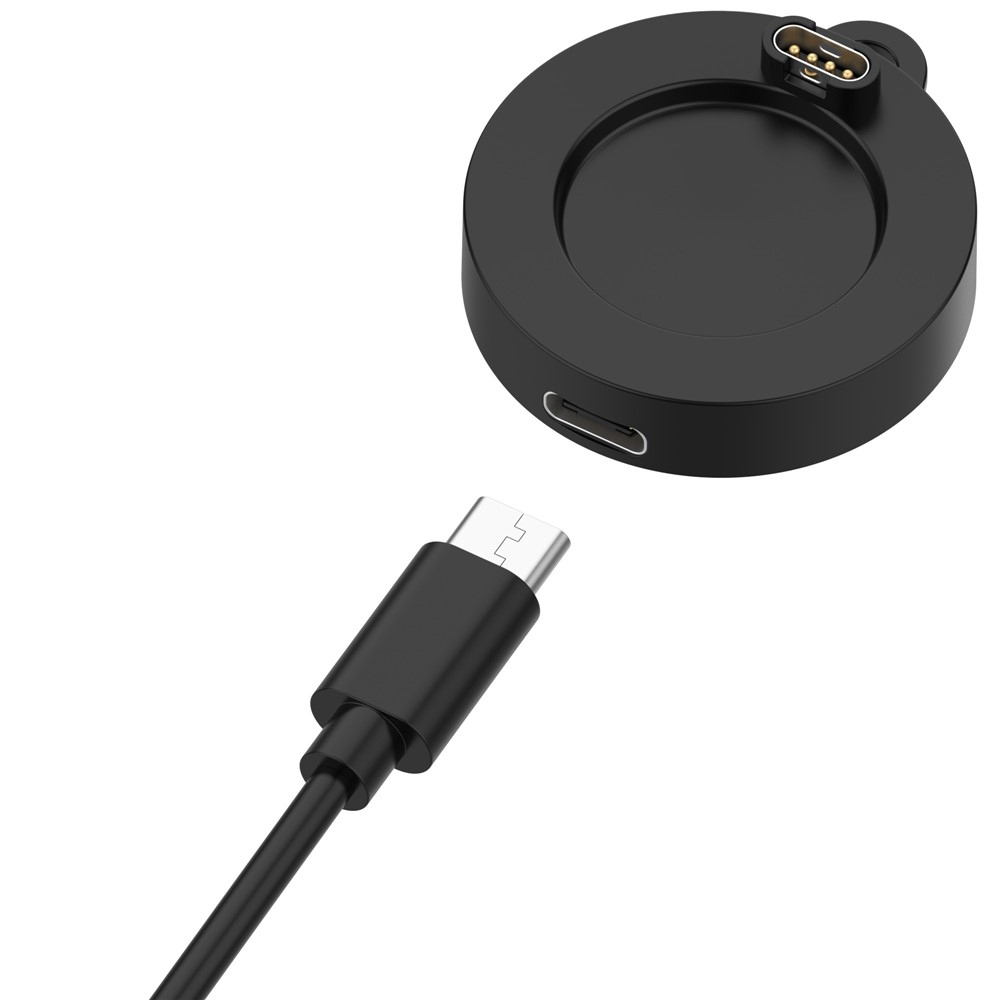 USB-A töltőkábel a Garmin Forerunner 570 42 mm / 47 mm készülékhez, 1 m – fekete