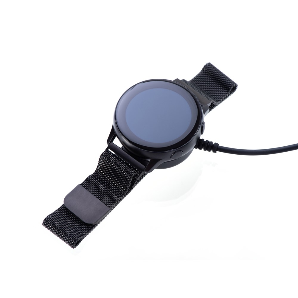 USB-A töltőkábel a Samsung Galaxy Watch Ultra/Watch7 készülékekhez, 1 m – fekete