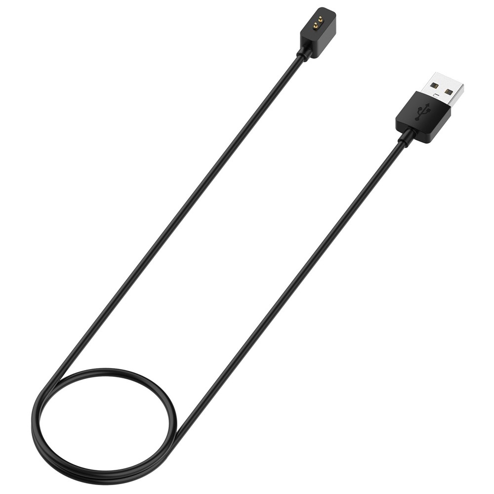 USB-A töltőkábel a Xiaomi Smart Band 9 Pro/Redmi Watch 4 készülékekhez, 60 cm – fekete