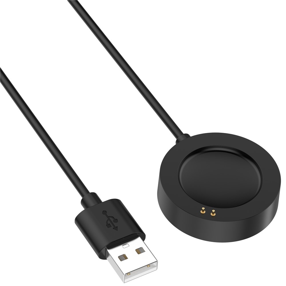 USB-A töltőkábel a Xiaomi Watch 5-hez, 1 m – fekete