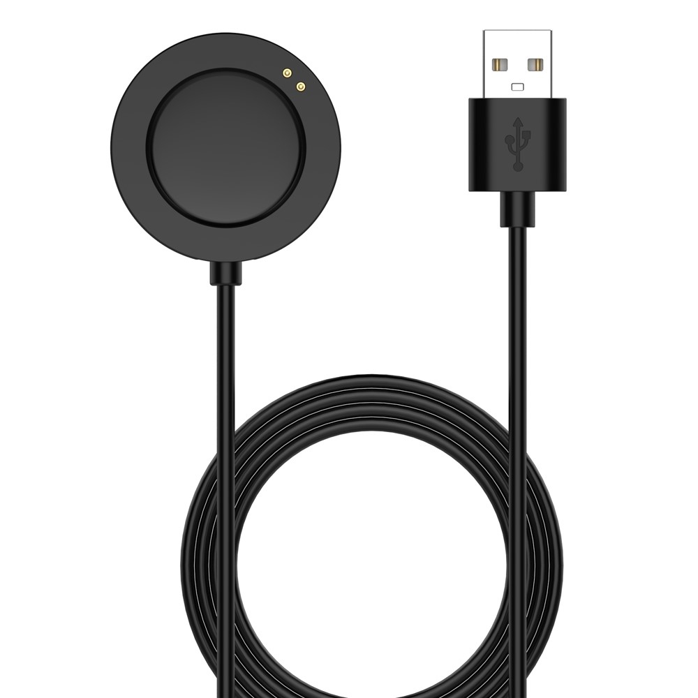USB-A töltőkábel a Xiaomi Watch 5-hez, 1 m – fekete