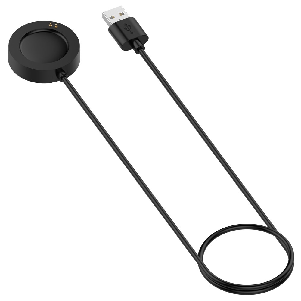 USB-A töltőkábel a Xiaomi Watch 5-hez, 1 m – fekete