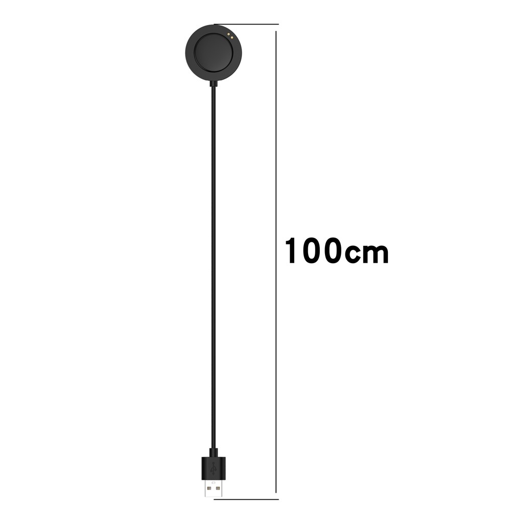USB-A töltőkábel a Xiaomi Watch 5-hez, 1 m – fekete