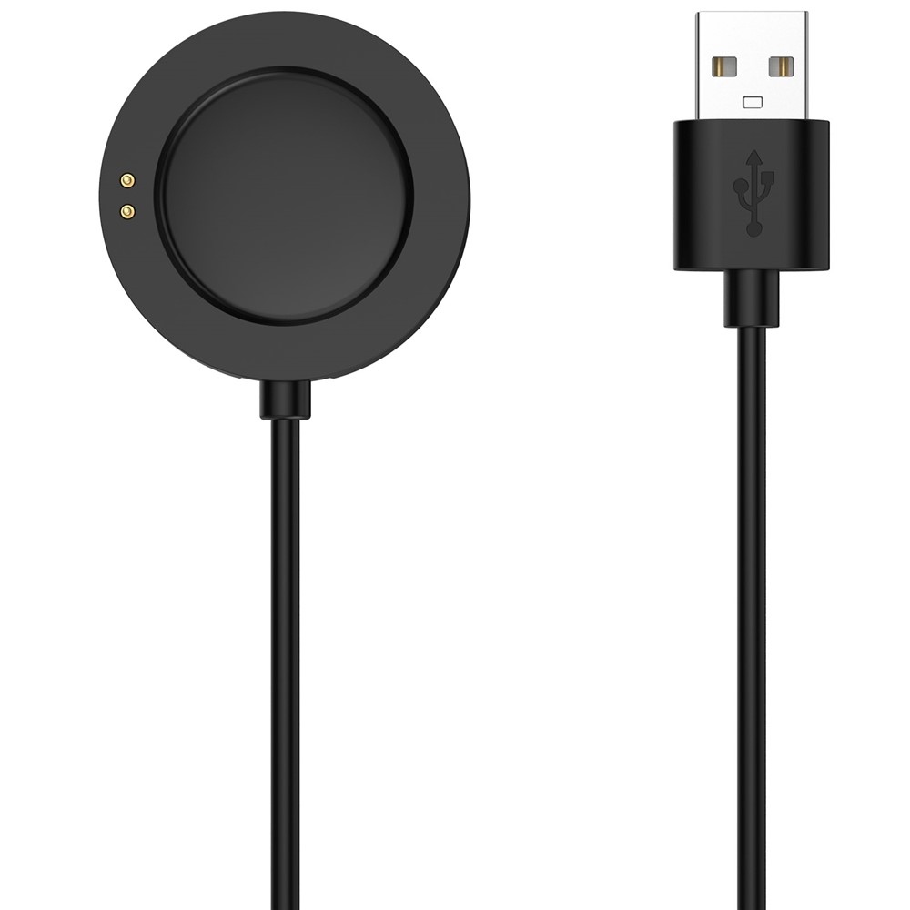 USB-A töltőkábel a Xiaomi Watch S4 47 mm/41 mm-es modellhez, 1 m – fekete