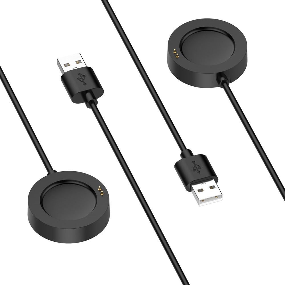 USB-A töltőkábel a Xiaomi Watch S4 47 mm/41 mm-es modellhez, 1 m – fekete
