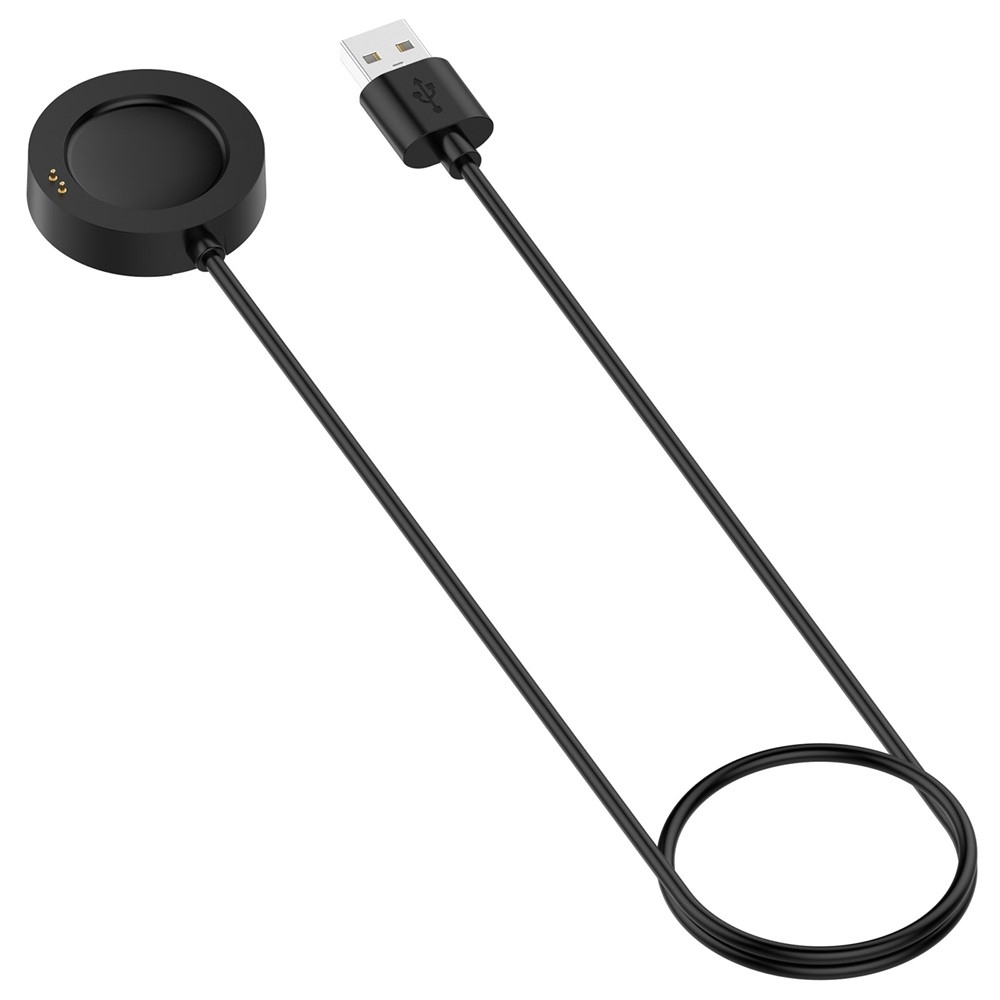 USB-A töltőkábel a Xiaomi Watch S4 47 mm/41 mm-es modellhez, 1 m – fekete