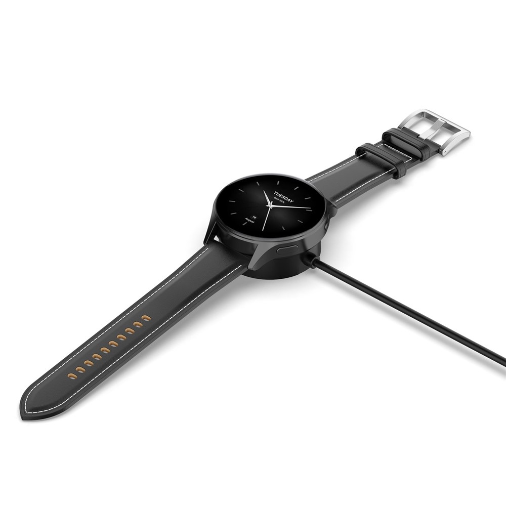 USB-A töltőkábel a Xiaomi Watch S4 47 mm/41 mm-es modellhez, 1 m – fekete