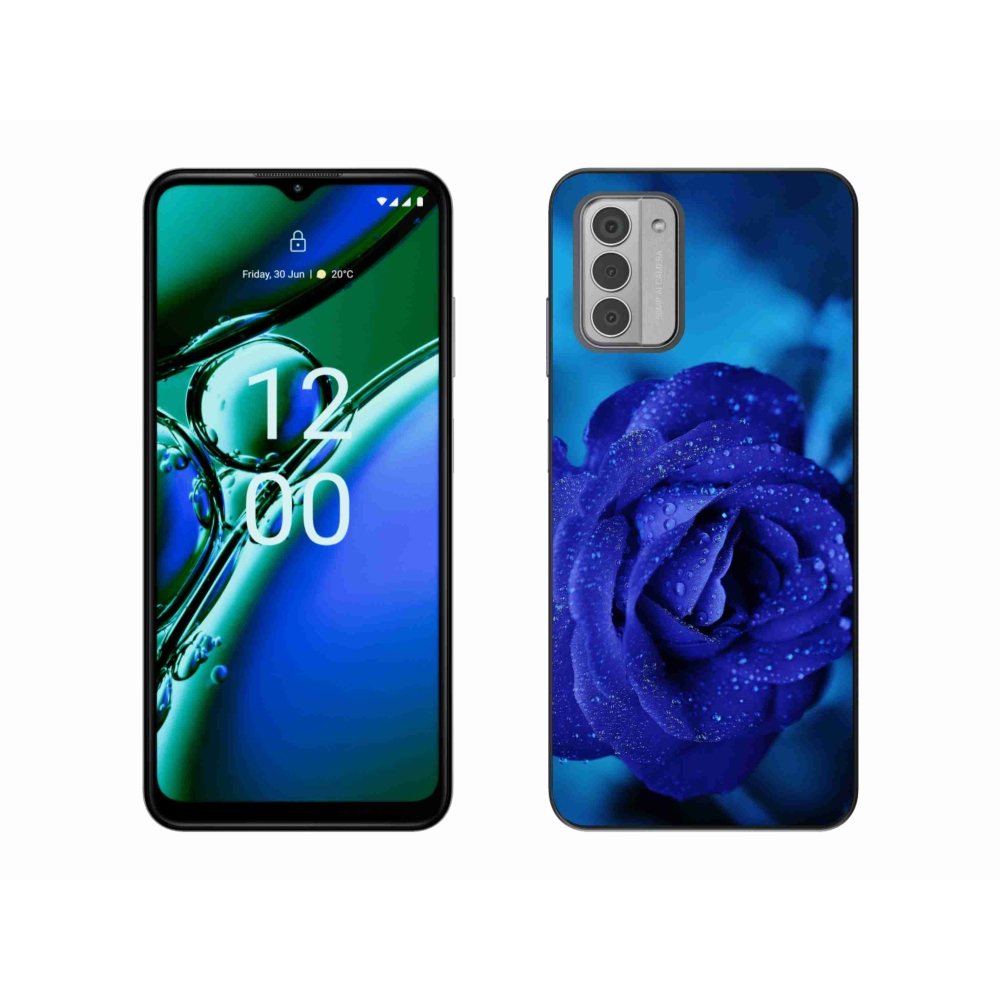Gél tok mmCase a Nokia G42 készülékhez - kék rózsa