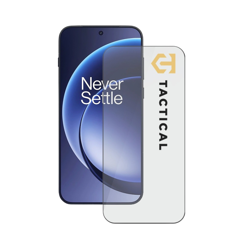 Taktikai üvegpajzs 5D üveg a OnePlus 15-hez Fekete