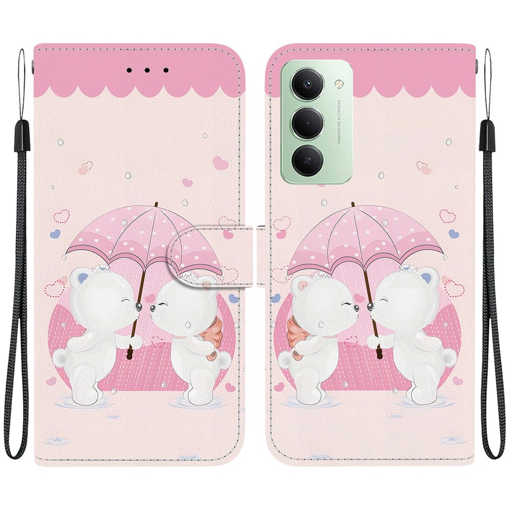 Sokoldalú könyvtáska Xiaomi Redmi 15 5G (169mm) - medvékhez