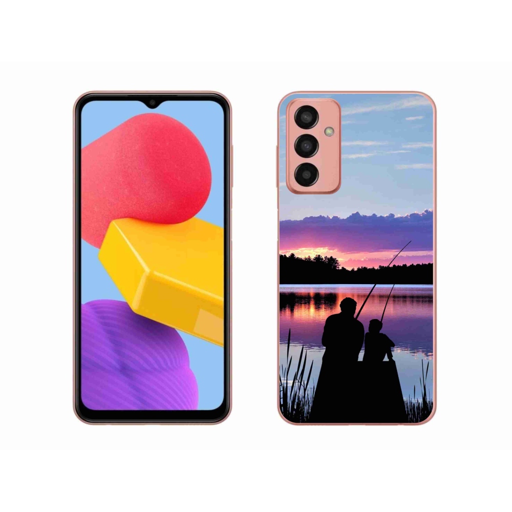 Zselés borítás mmCase a Samsung Galaxy M13-hoz - halászat 2