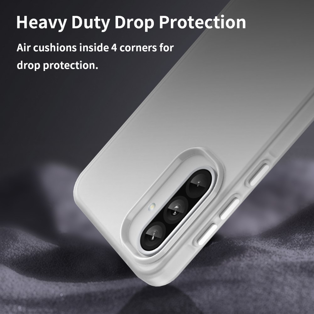 Candys matt zselés tok Samsung Galaxy A36 5G/A56 5G - fehér