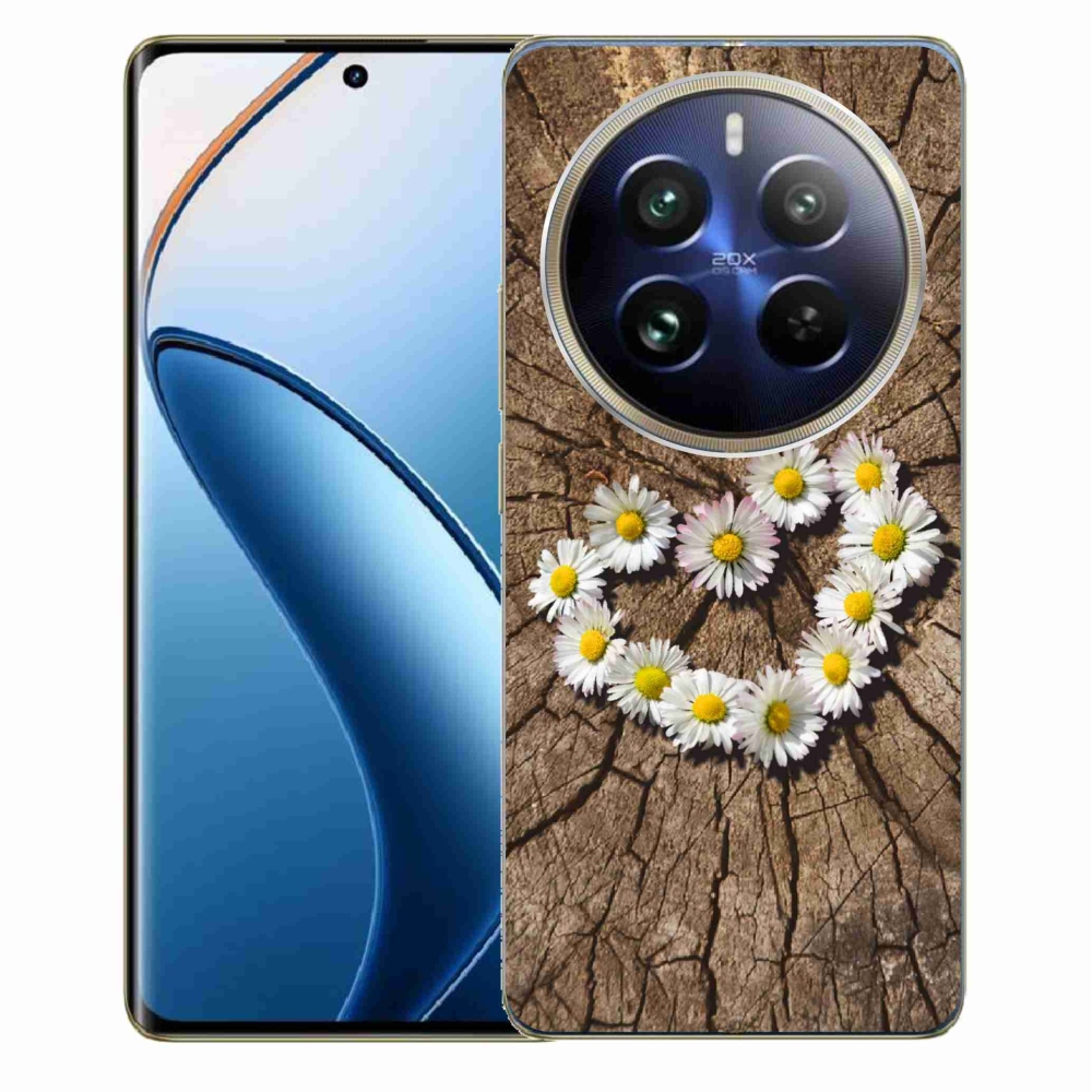 Gél borítás mmCase a Realme 12 Pro 5G/12 Pro+ 5G modellhez - Százszorszép szív