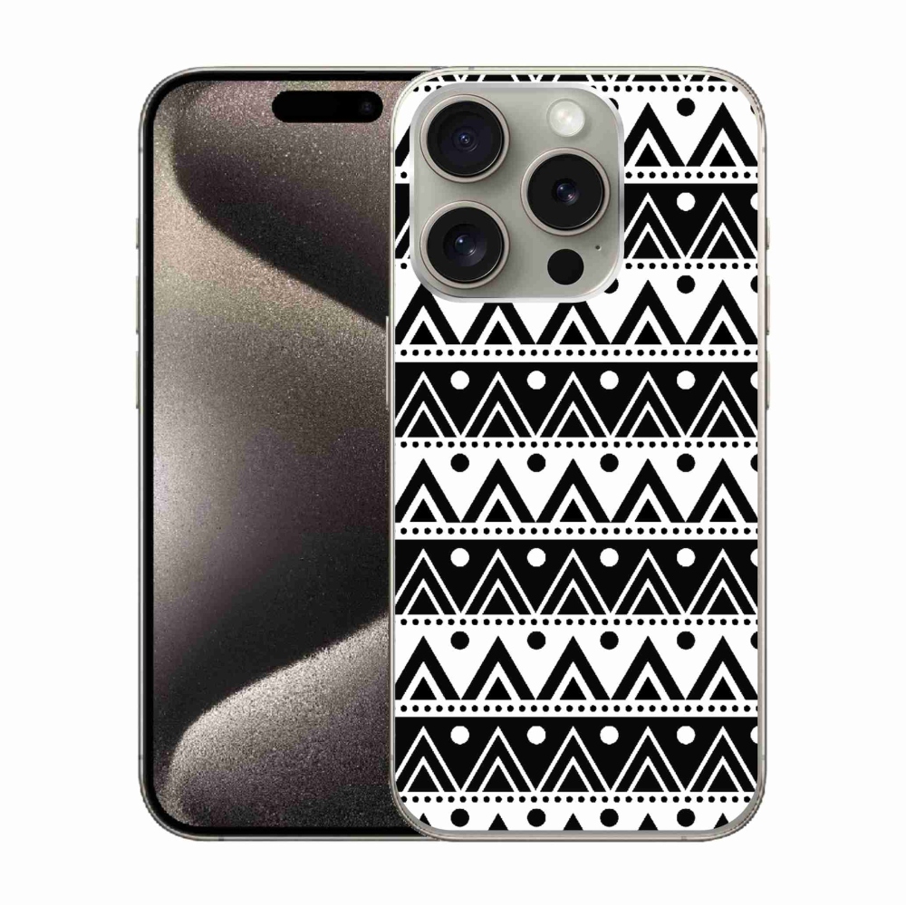 Gél borítás mmCase iPhone 15 Pro készülékhez - absztrakt motívum 29