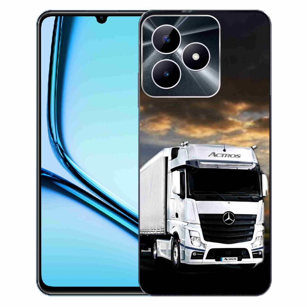 Zselés borítás mmCase a Realme Note 50 készülékhez - teherautó