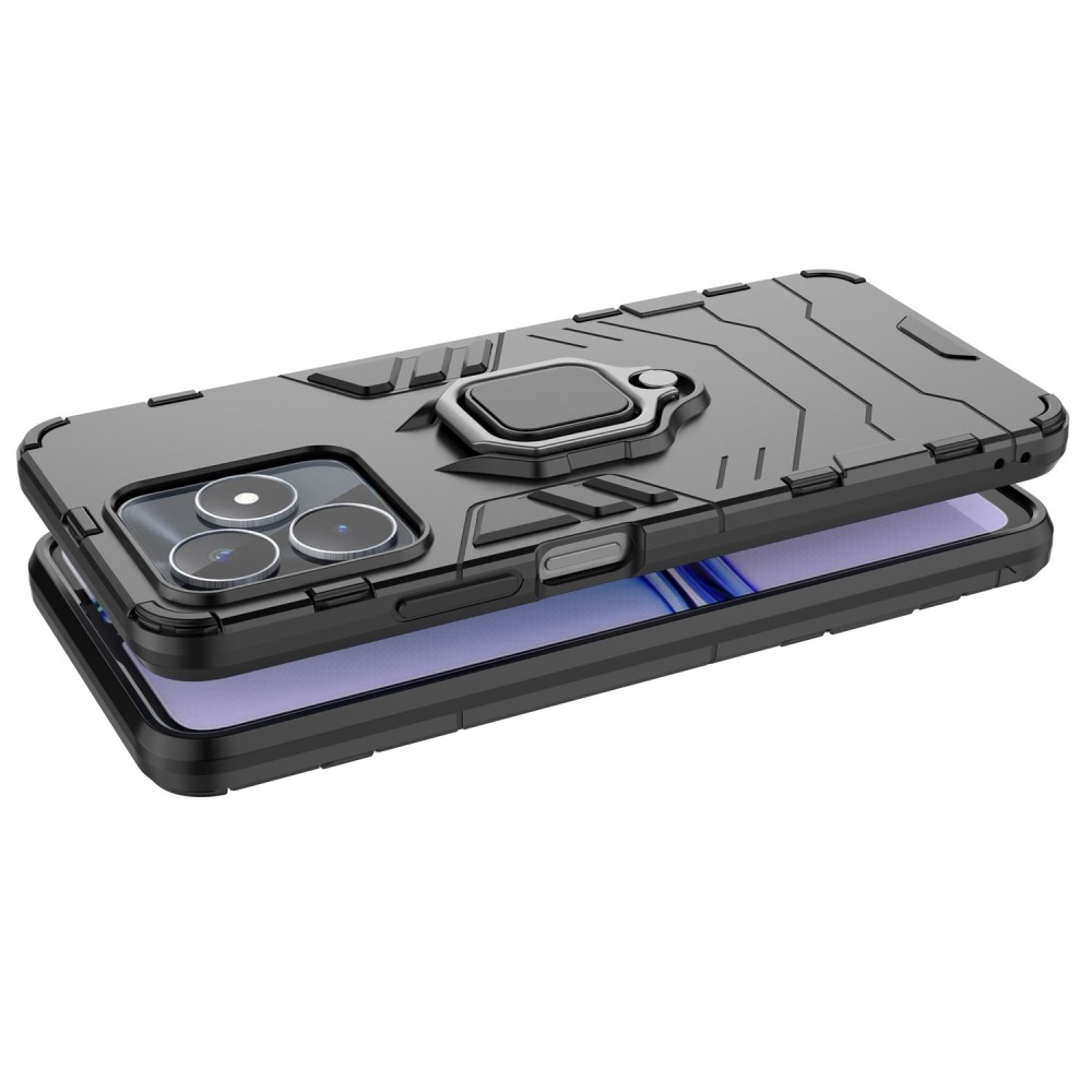 Guardy tartós borító a Realme C51/C53 készülékhez - fekete